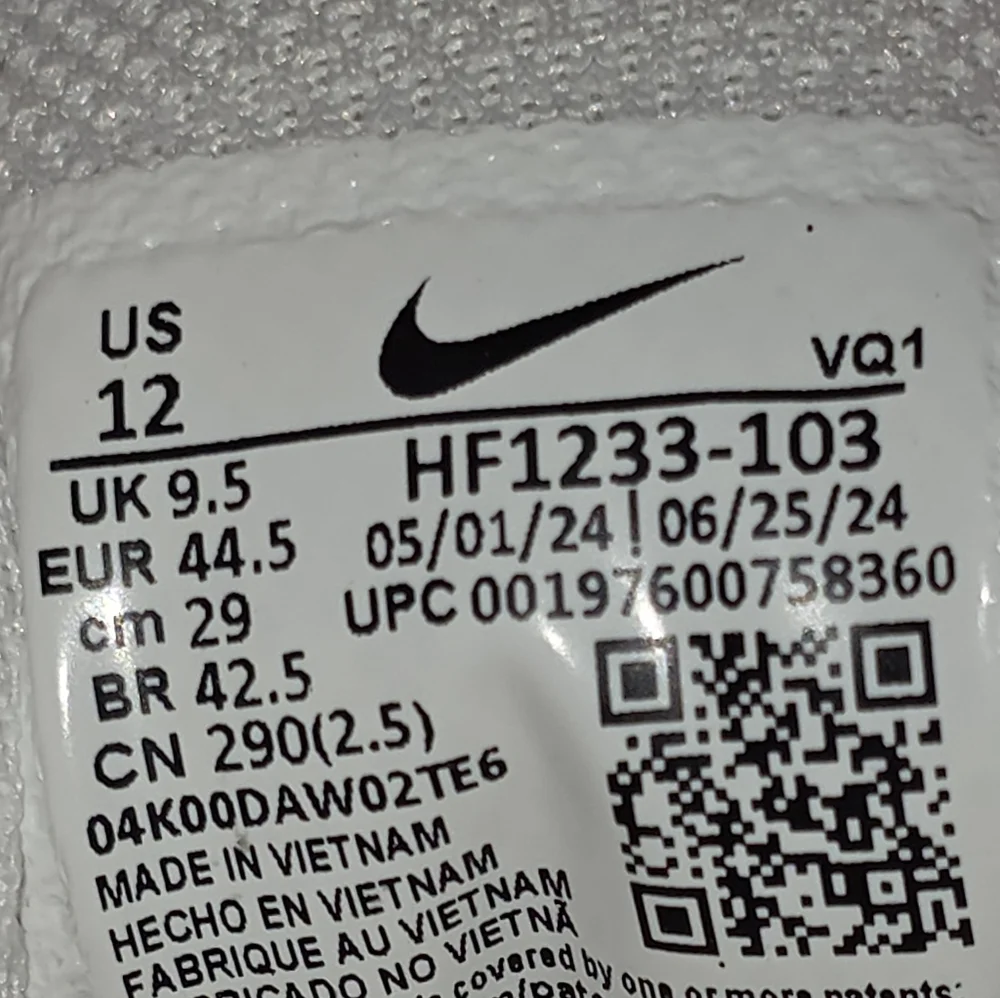 12 NIKE AIR MAX Nuaxis White Pink Red Stardust - Picture 10 of 10